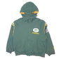 Mens Green Pro Player Vintage 1990s NFL Green Bay Packers Windbreaker  Coat