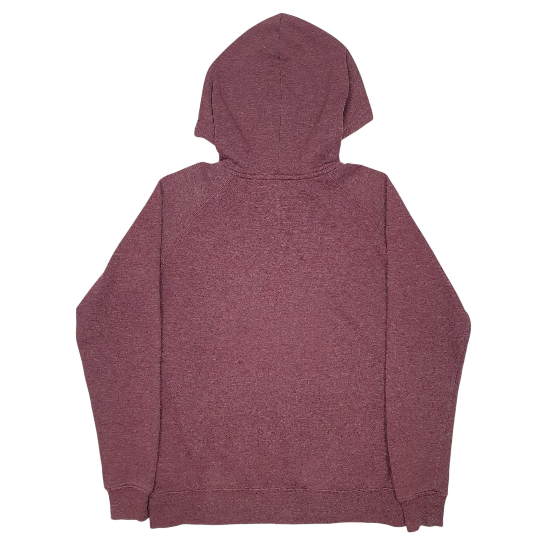 Womens Burgundy The North Face Spellout Lightweight Hoodie Jumper