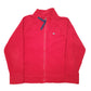 Womens Red Tommy Hilfiger Sport Full Zip Jumper