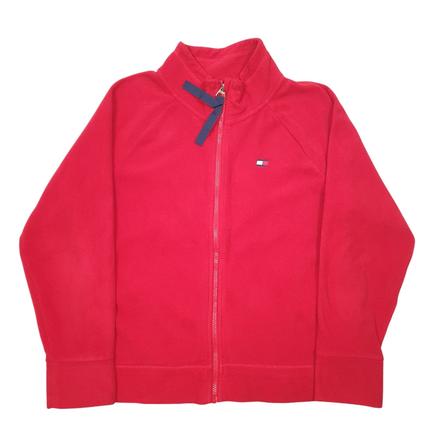 Womens Red Tommy Hilfiger Sport Full Zip Jumper