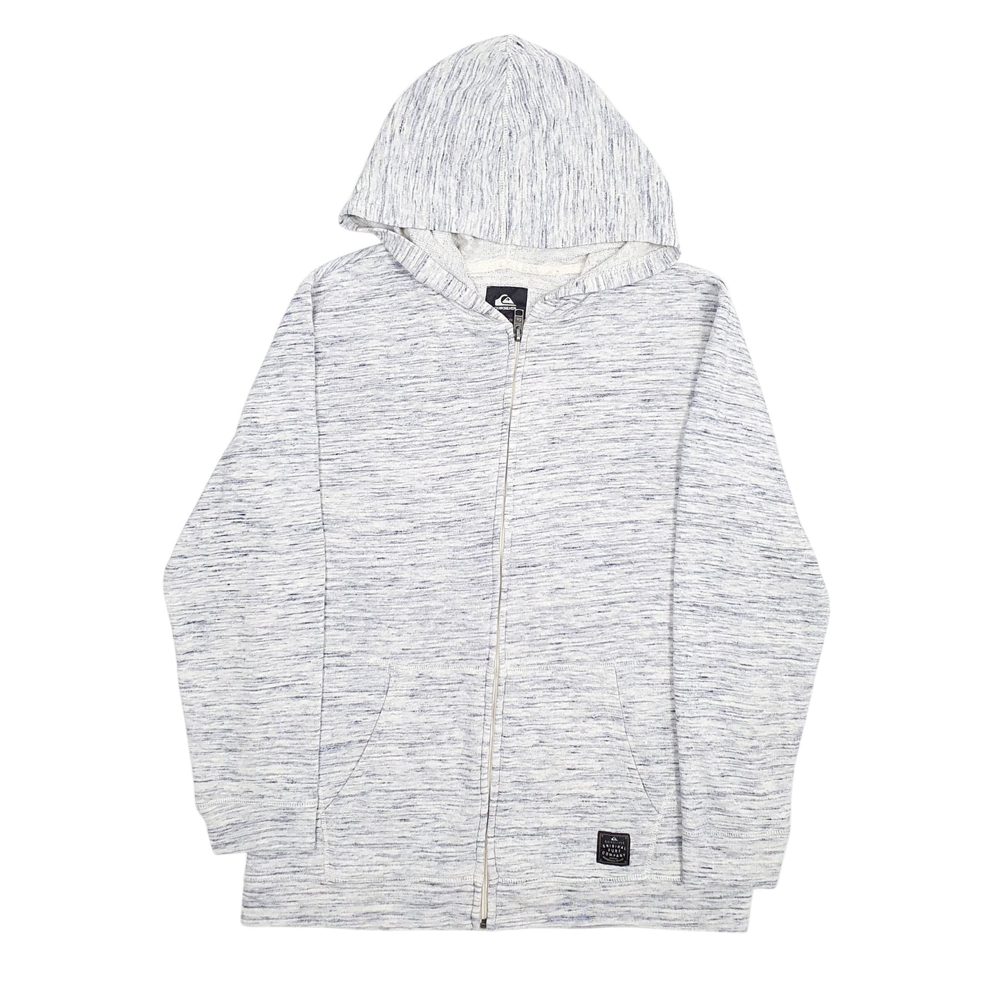 Womens Grey Quicksilver  Full Zip Jumper