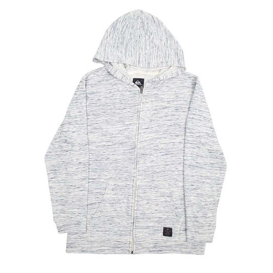 Womens Grey Quicksilver  Full Zip Jumper