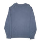 Mens Navy Nautica Knit V Neck Jumper