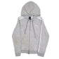 Womens Grey Adidas  Full Zip Jumper