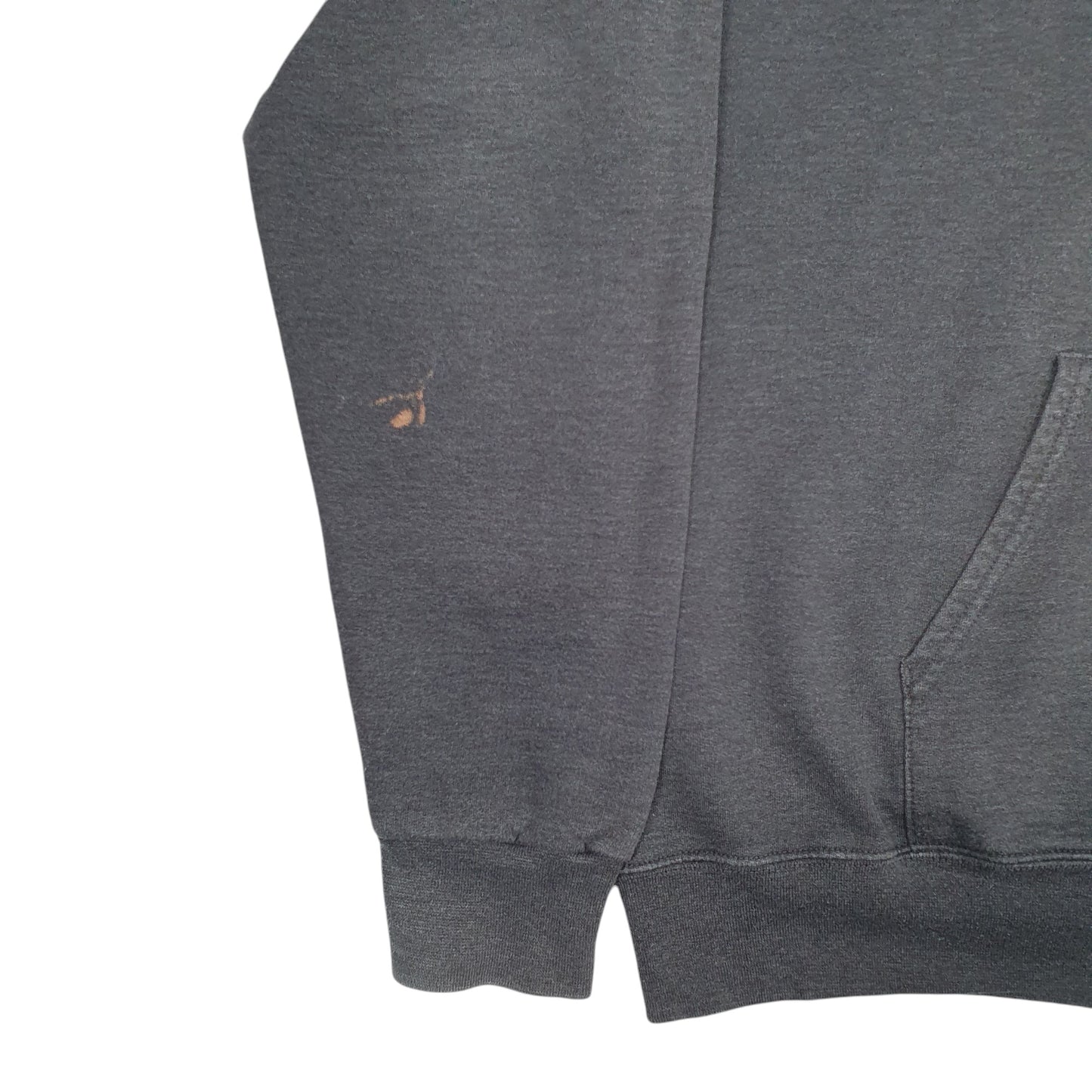 Mens Grey Champion RCC Spellout Hoodie Jumper