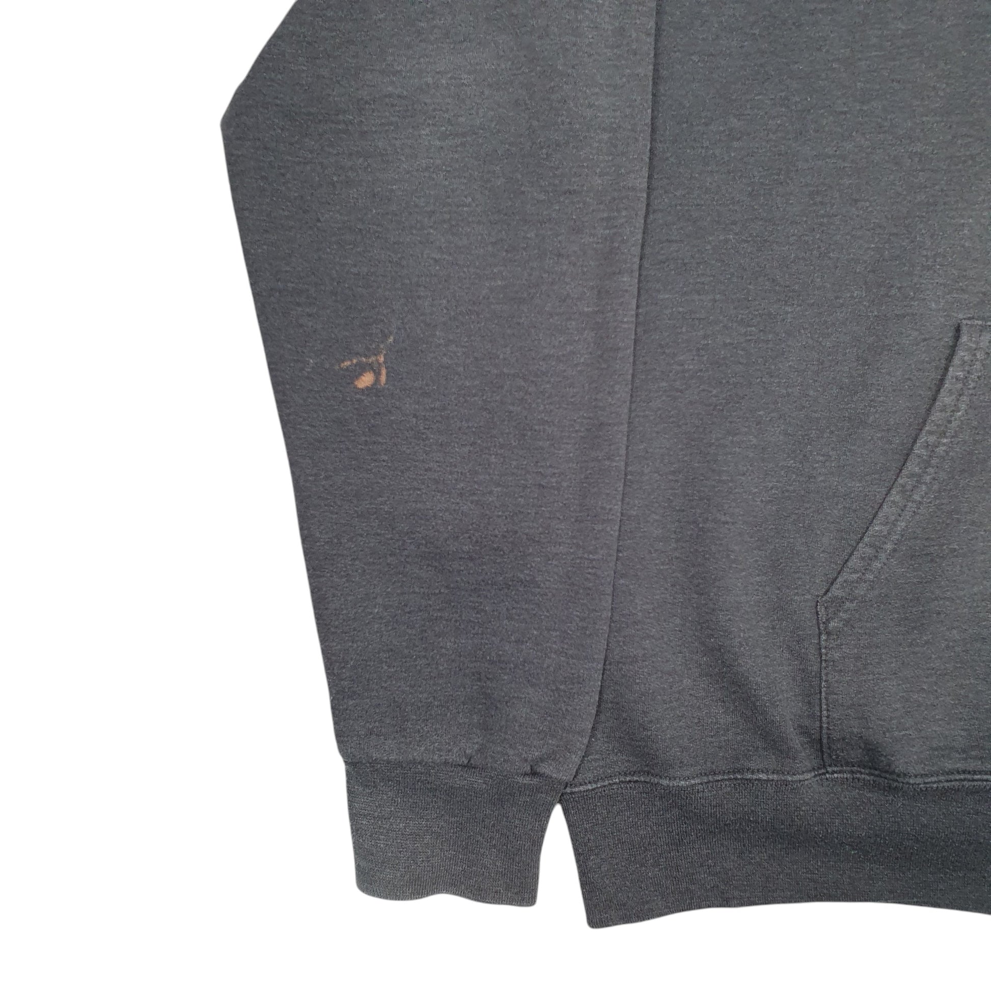 Mens Grey Champion RCC Spellout Hoodie Jumper