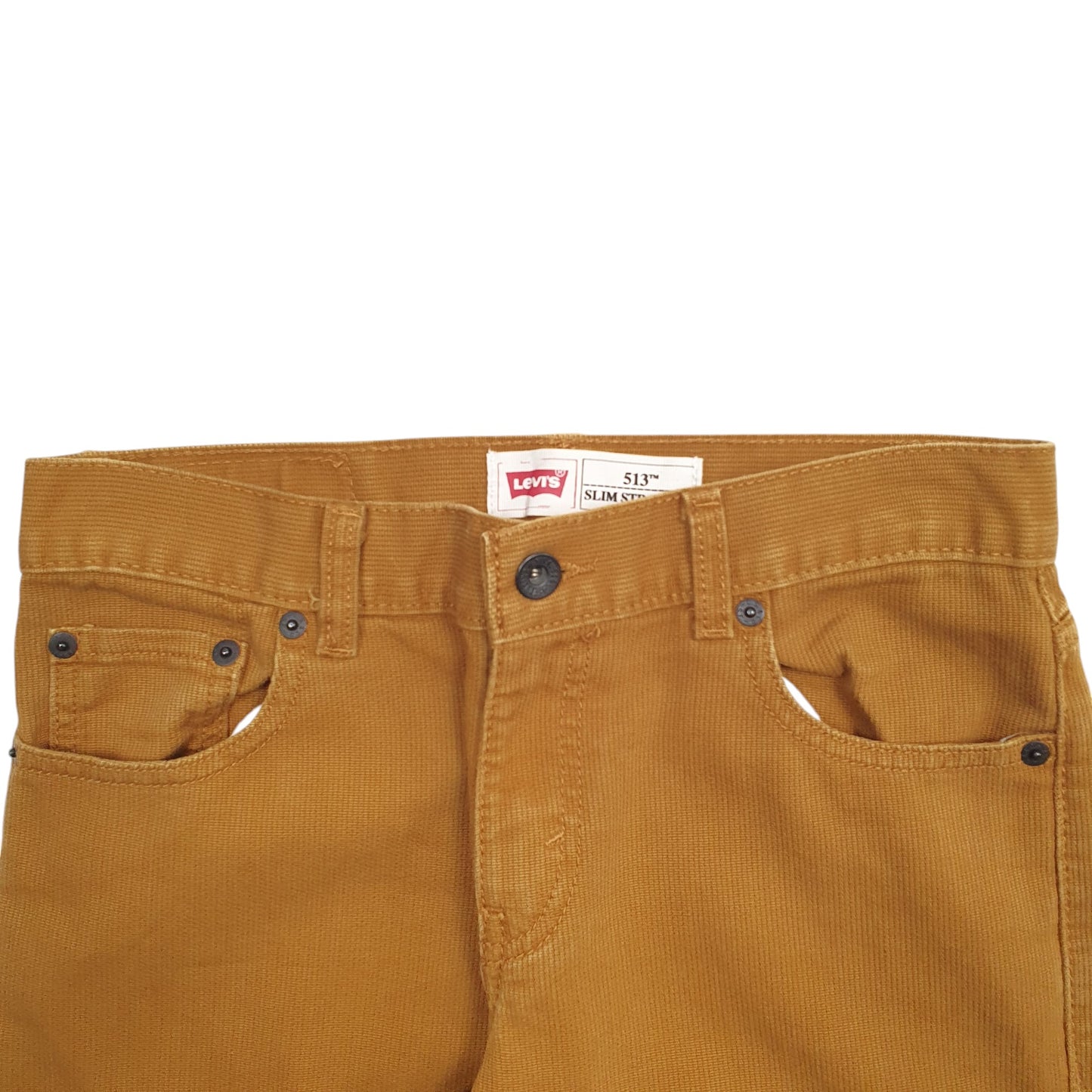 Womens Brown Levis 513 Chino Trousers