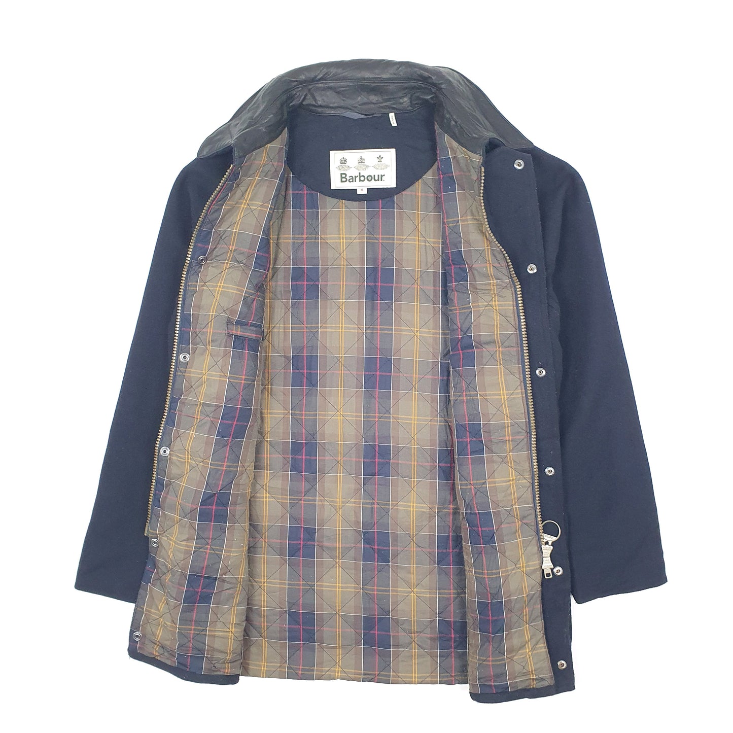 Mens Navy Barbour Gamefair Parka  Coat