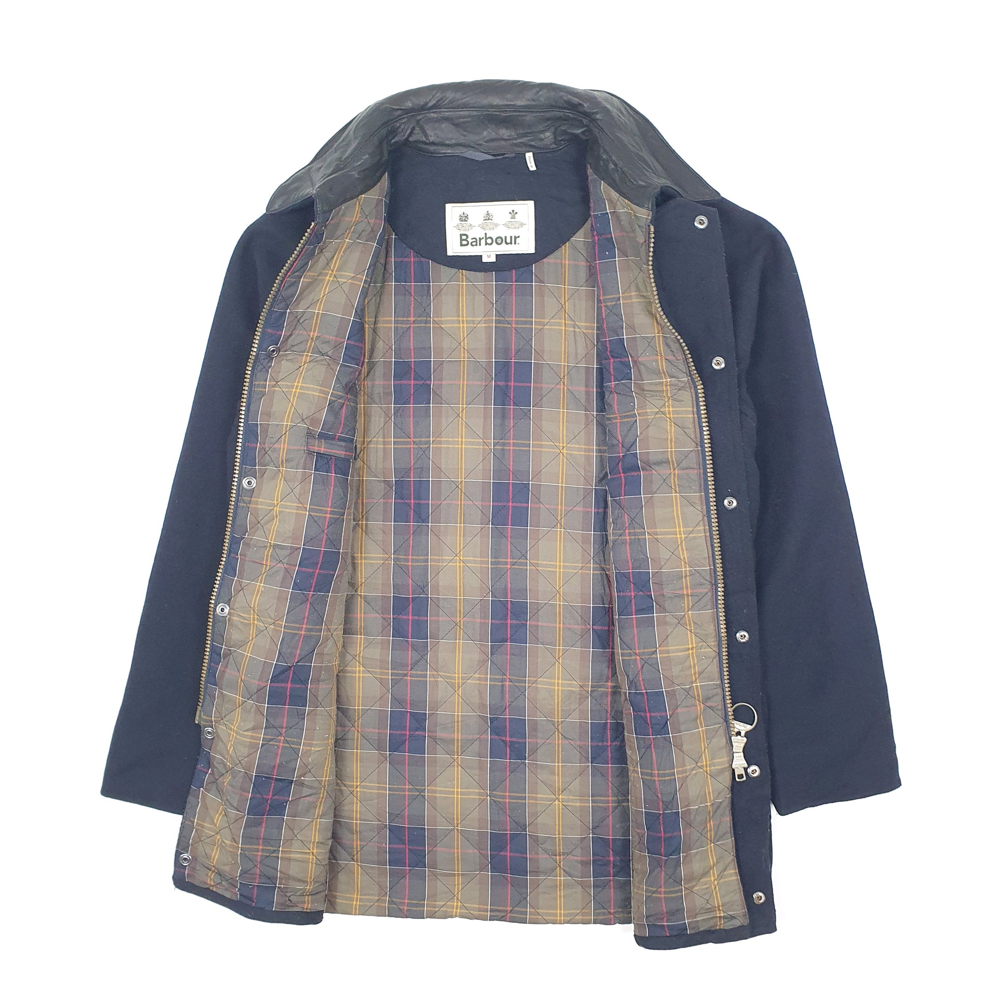 Mens Navy Barbour Gamefair Parka  Coat