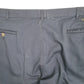Mens Navy Lee Vintage 1980s Pleated Chino Trousers