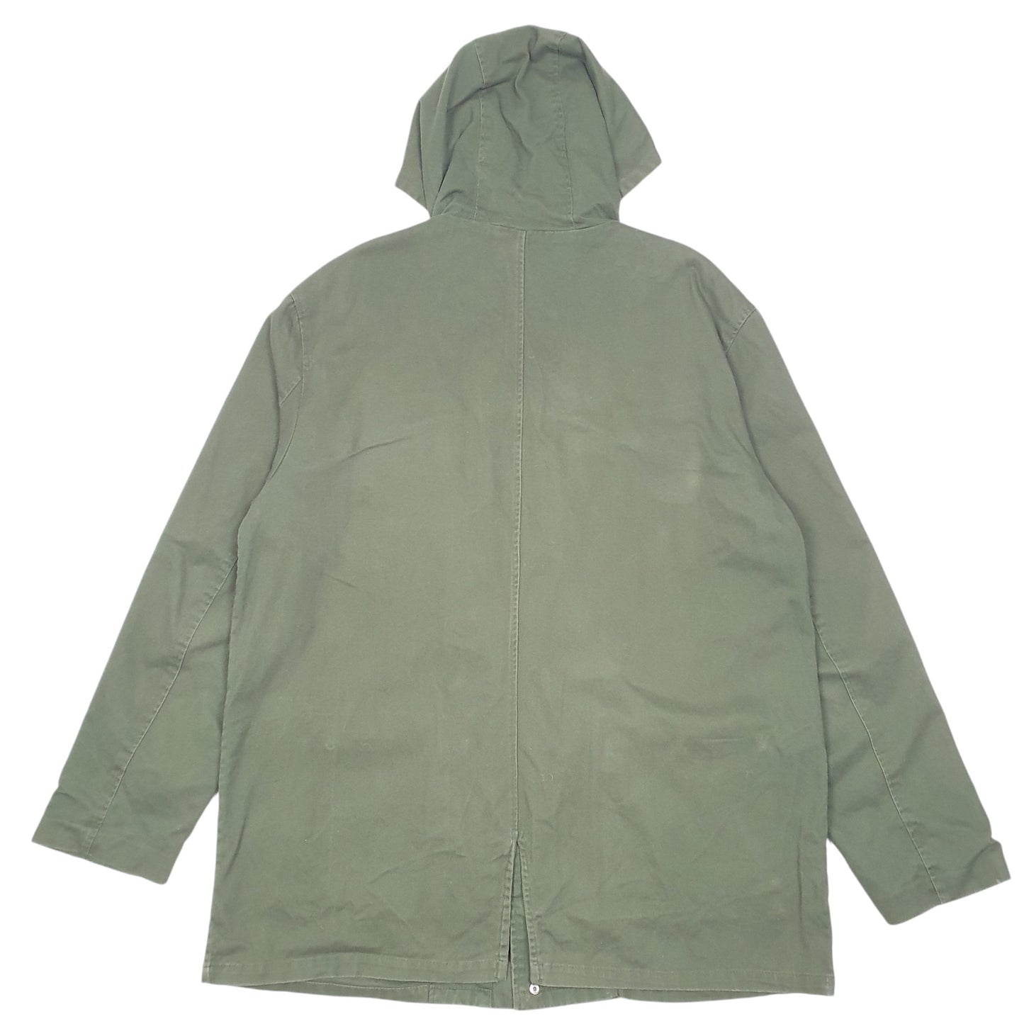 Womens Green Primark Military Style Fishtail  Coat