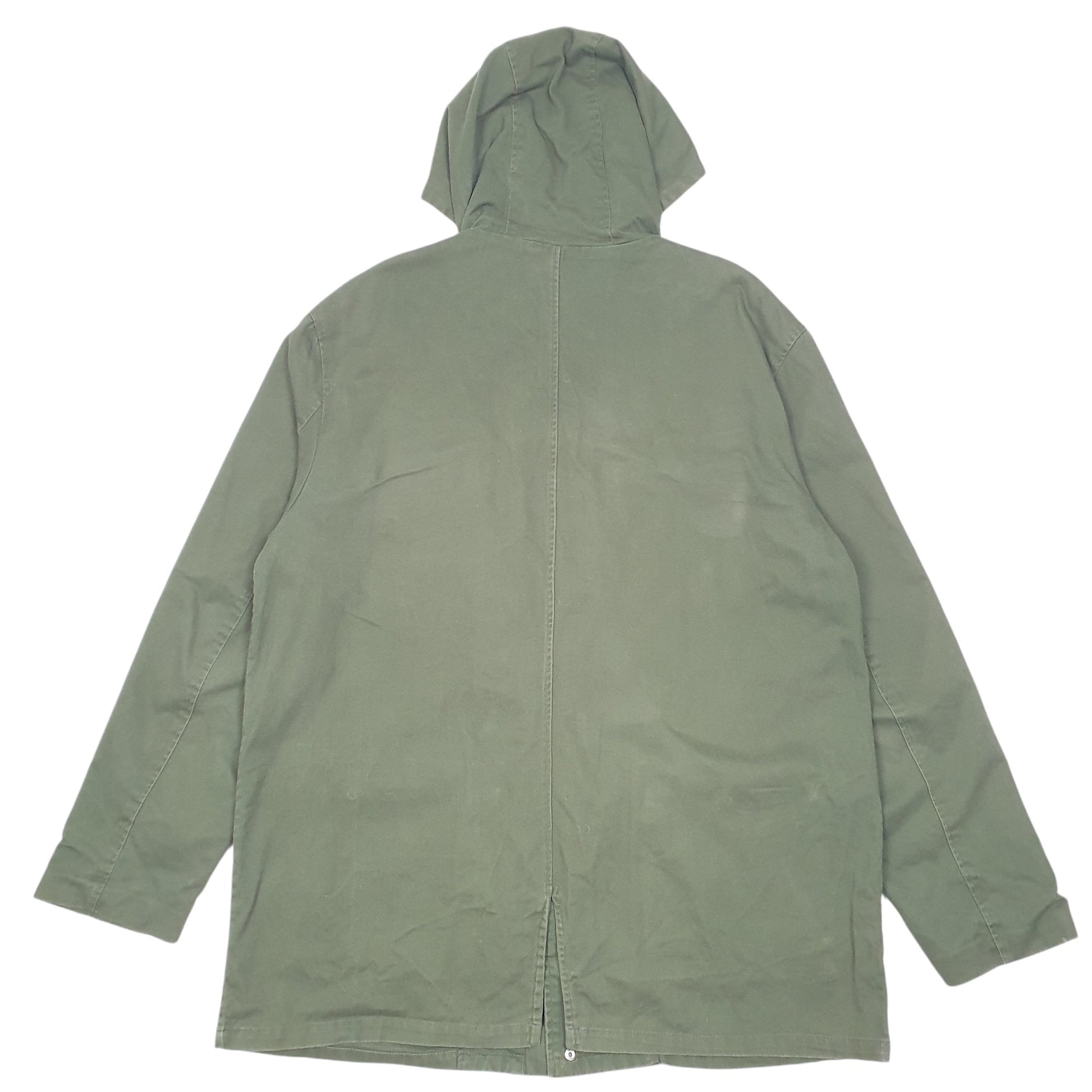 Womens Green Primark Military Style Fishtail  Coat