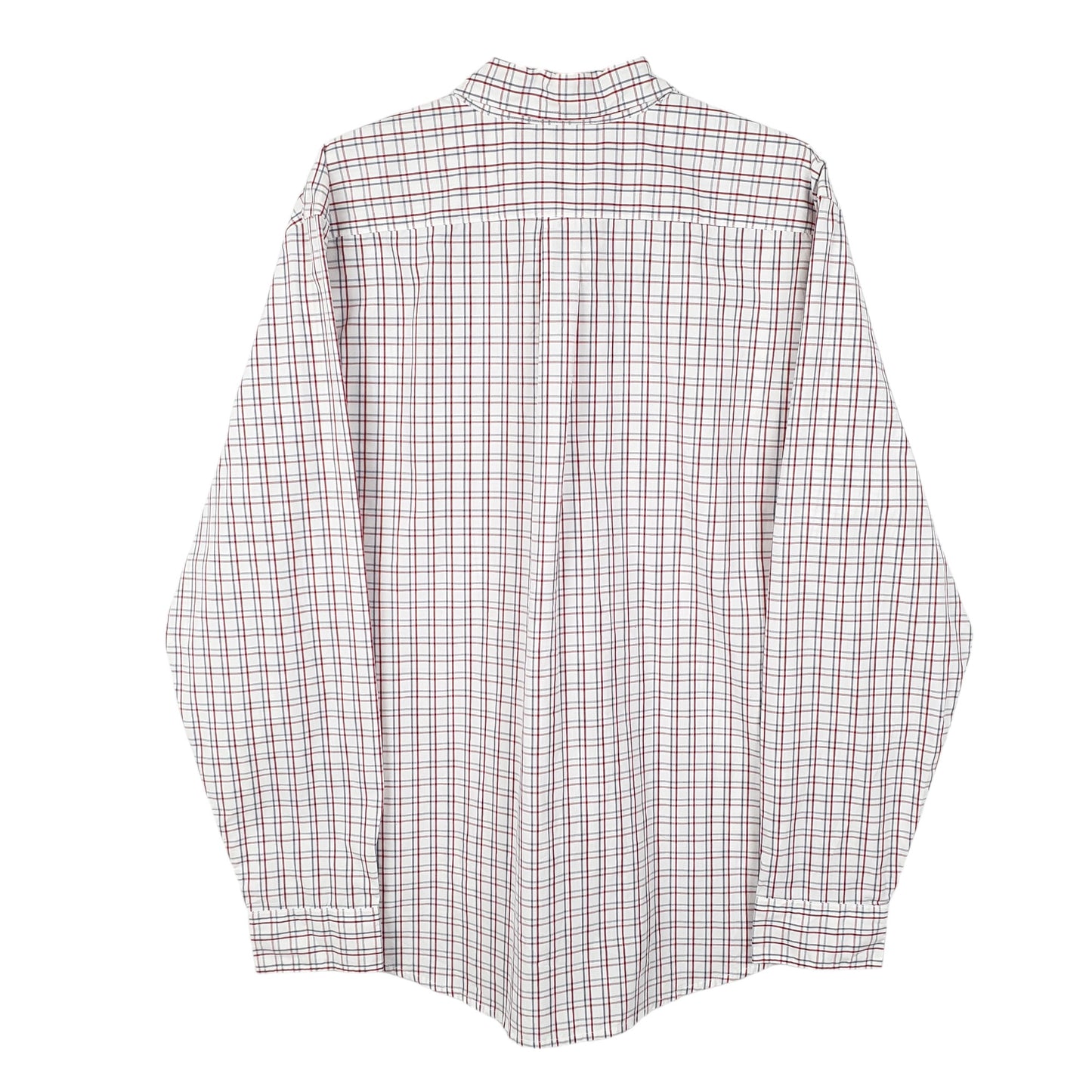 Mens White Dockers  Long Sleeve Shirt