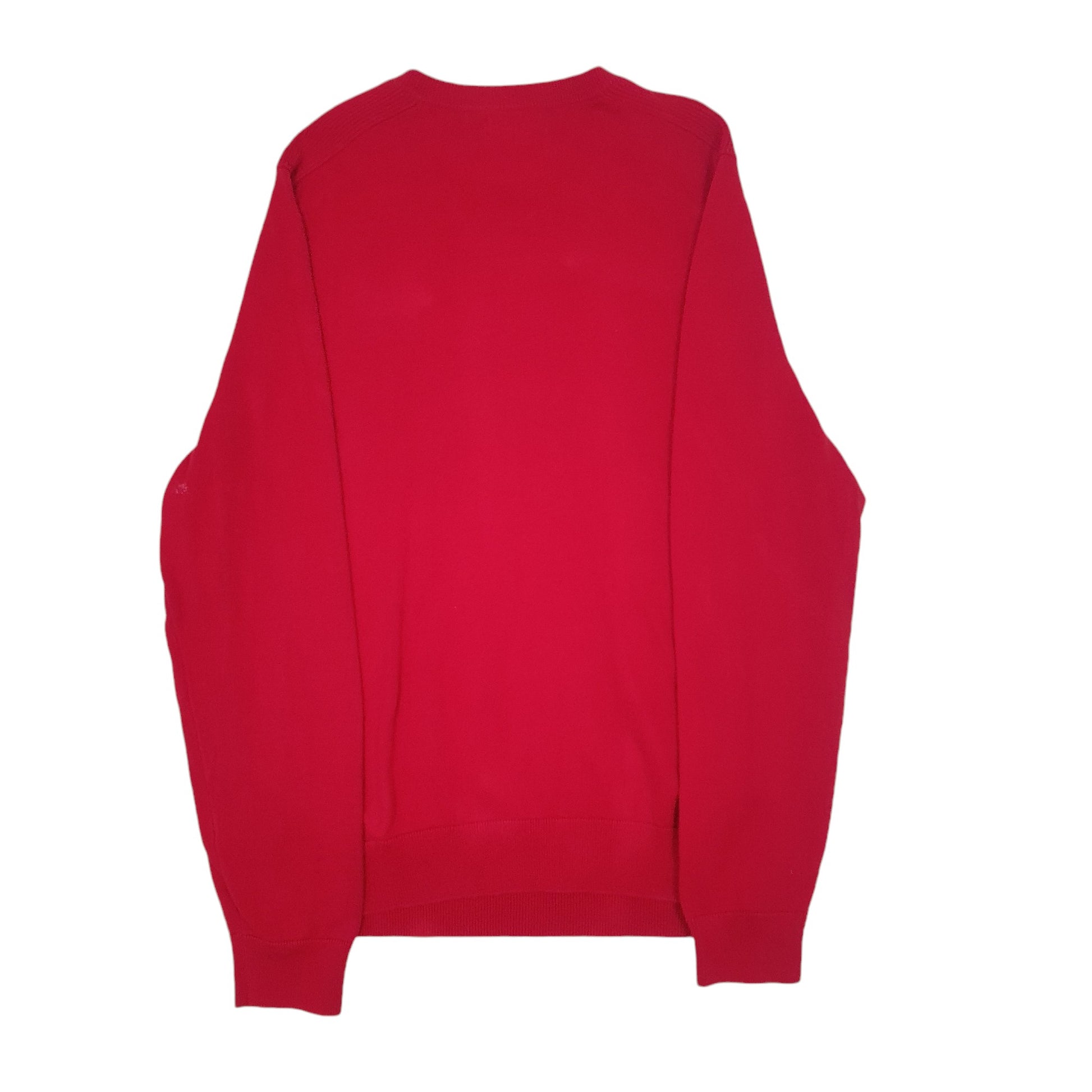 Mens Red Nautica Knitwear Crewneck Jumper