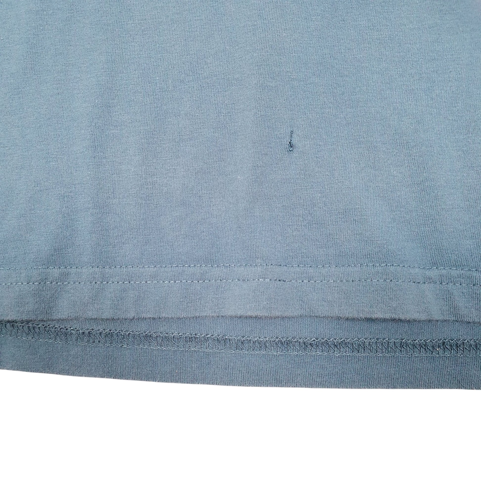 Mens Blue Barbour  Short Sleeve T Shirt