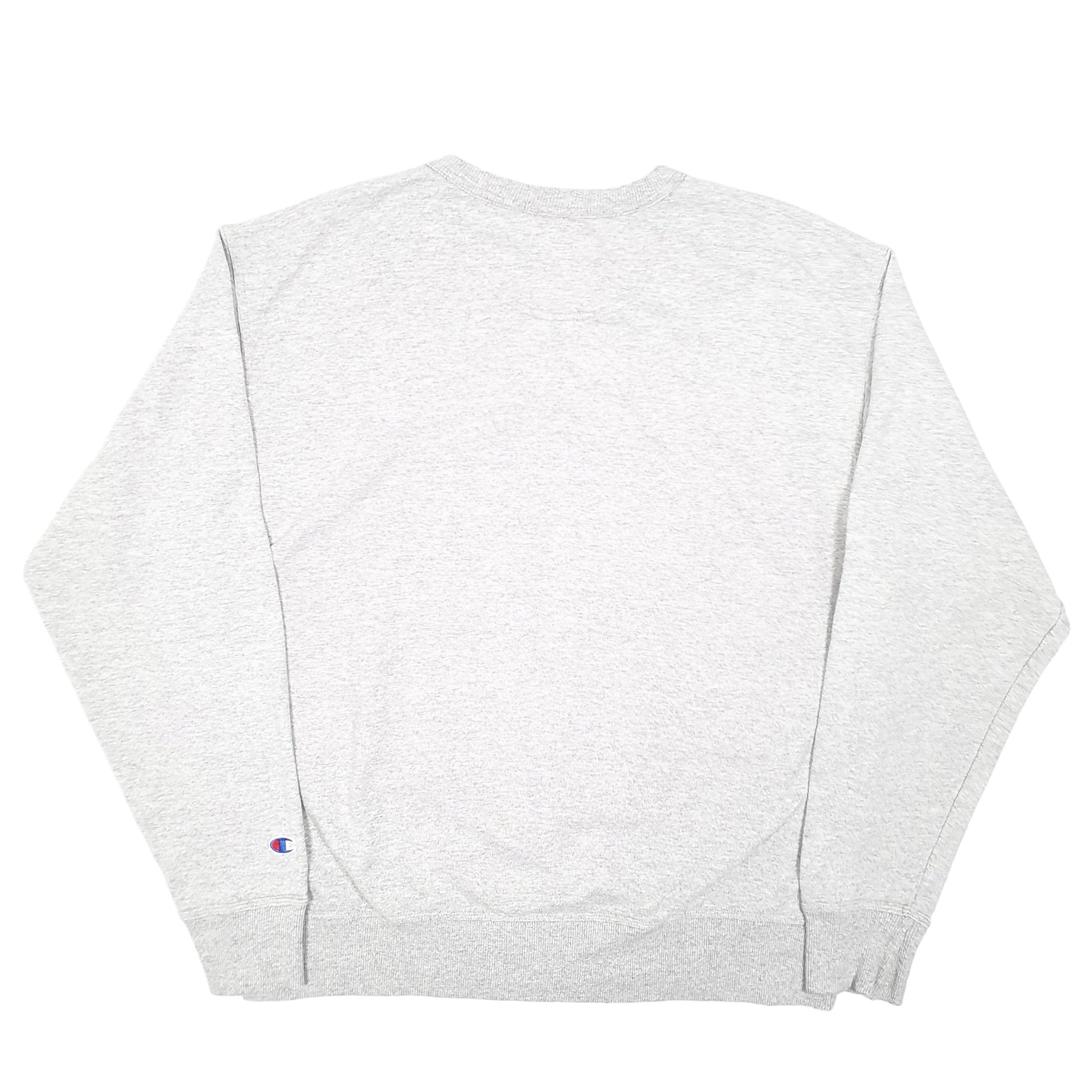 Mens Grey Champion  Crewneck Jumper