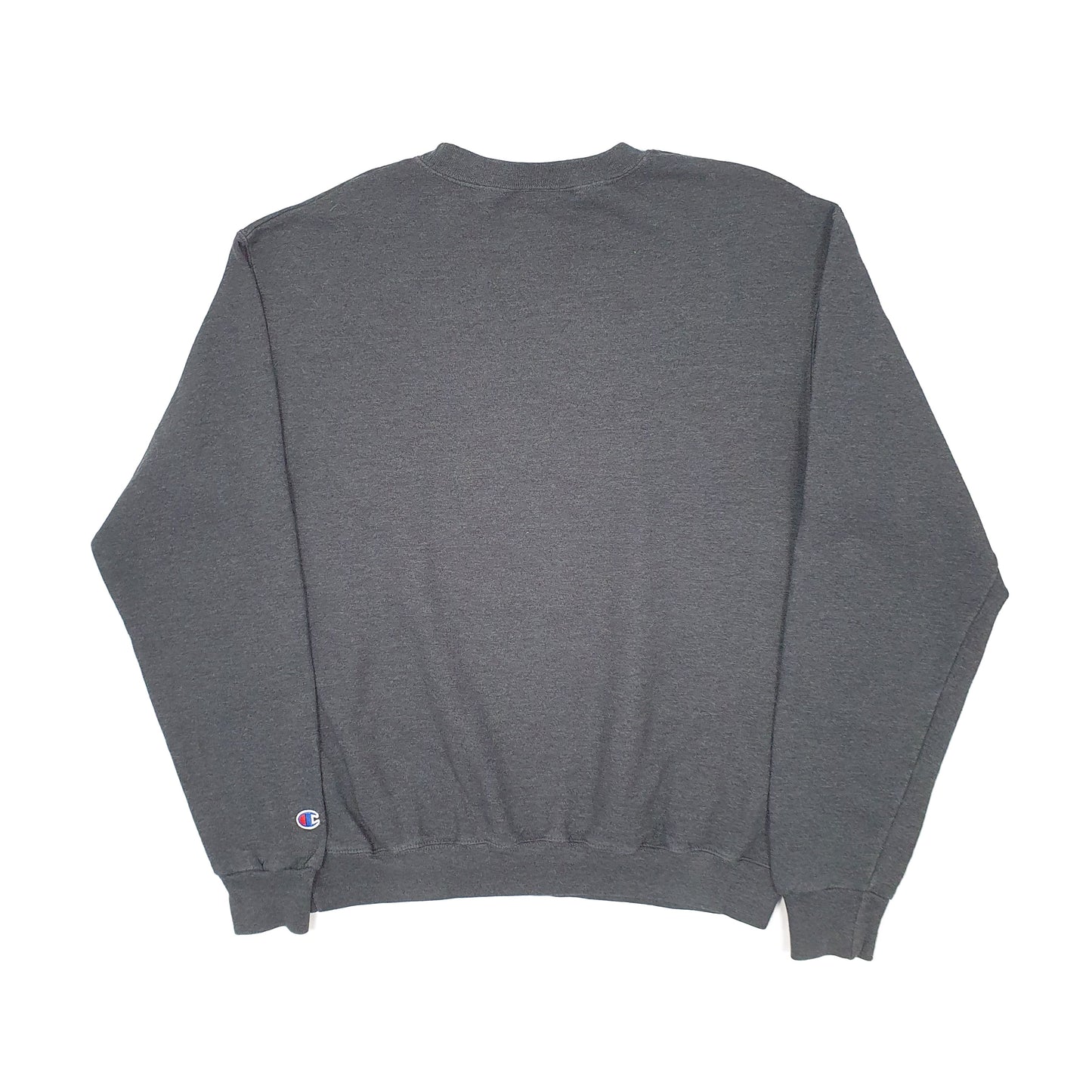 Mens Grey Champion Clemson Crewneck Jumper