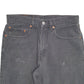 Mens Black Levis  550 JeansW31 L30