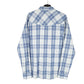 Mens Blue Levis Casual Long Sleeve Shirt