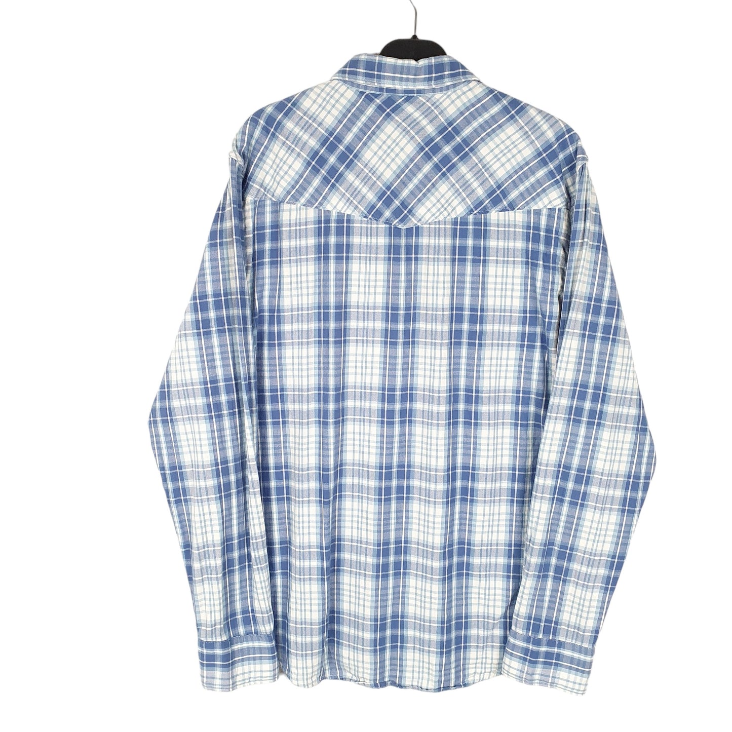 Mens Blue Levis Casual Long Sleeve Shirt