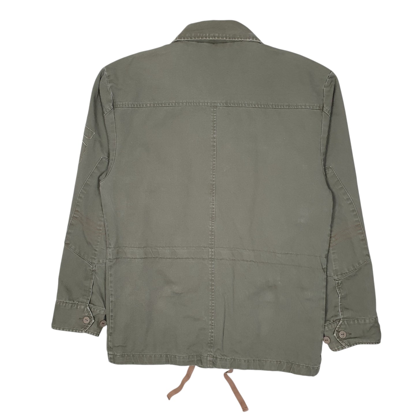 Mens Khaki Cottonfield Field Barn  Coat