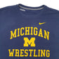 Mens Navy Nike Michigan Wrestling Crewneck Jumper
