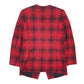 Womens Red Braemar Plaid Hoodie Coat