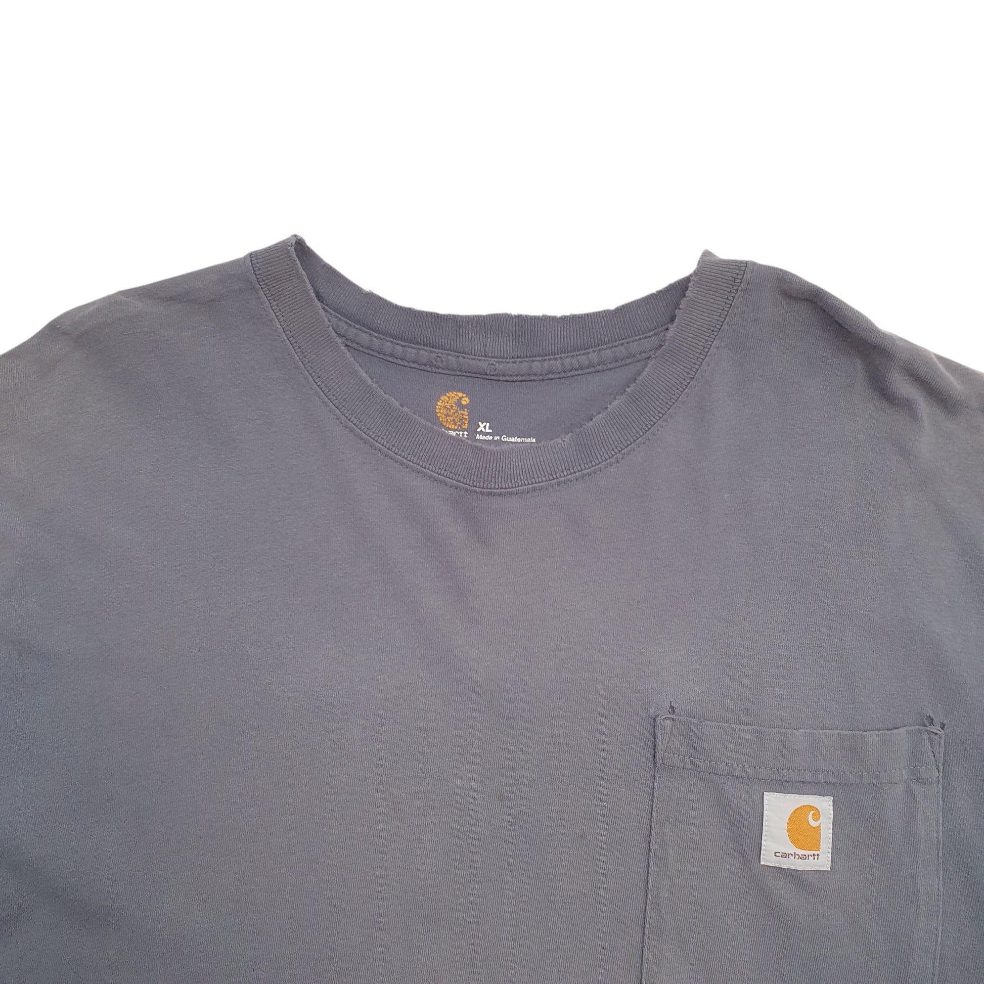 Mens Grey Carhartt  Short Sleeve T Shirt