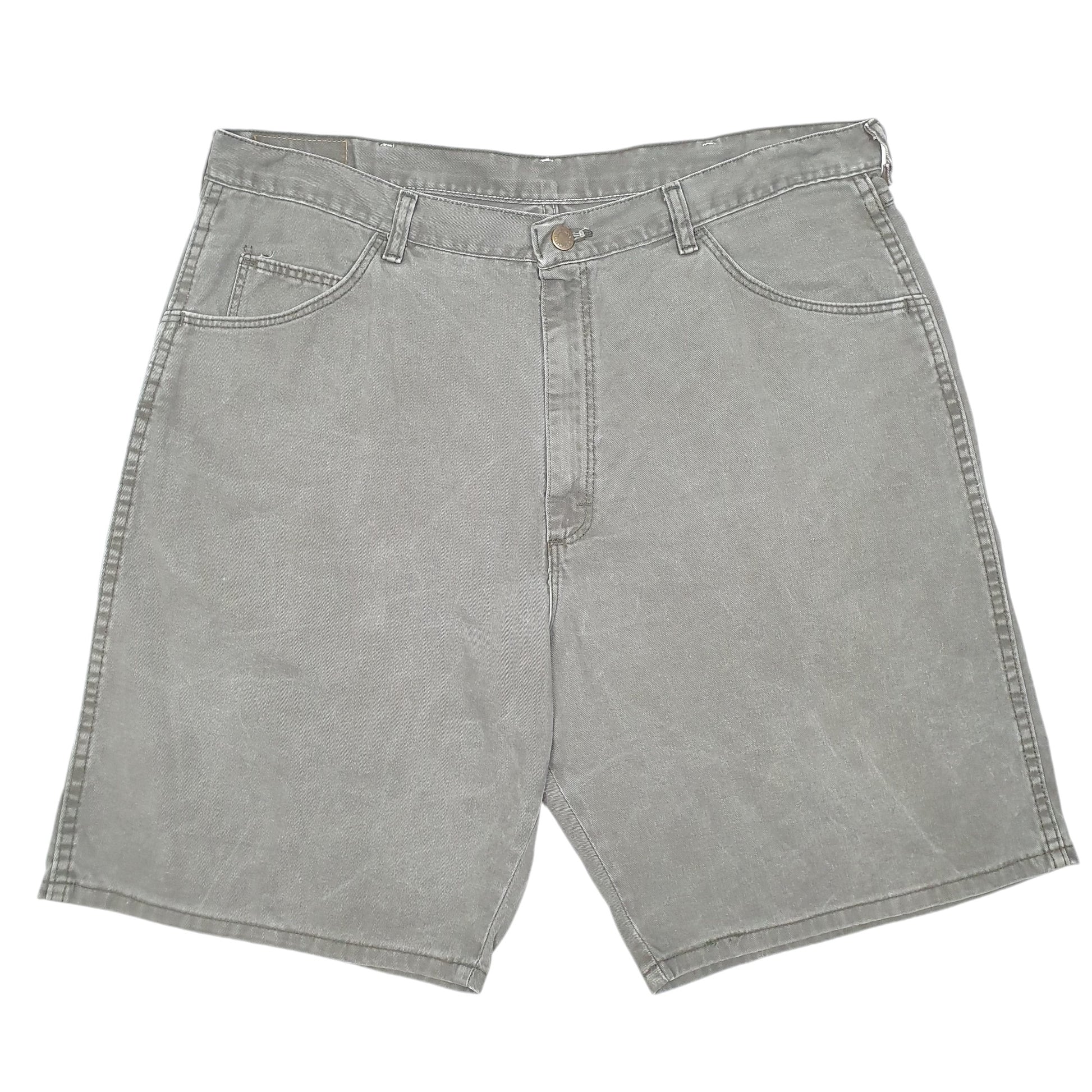 Mens Khaki Wrangler Regular Casual Chino Shorts