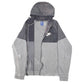 Mens Grey Nike Hoodie Full Zip Jumper