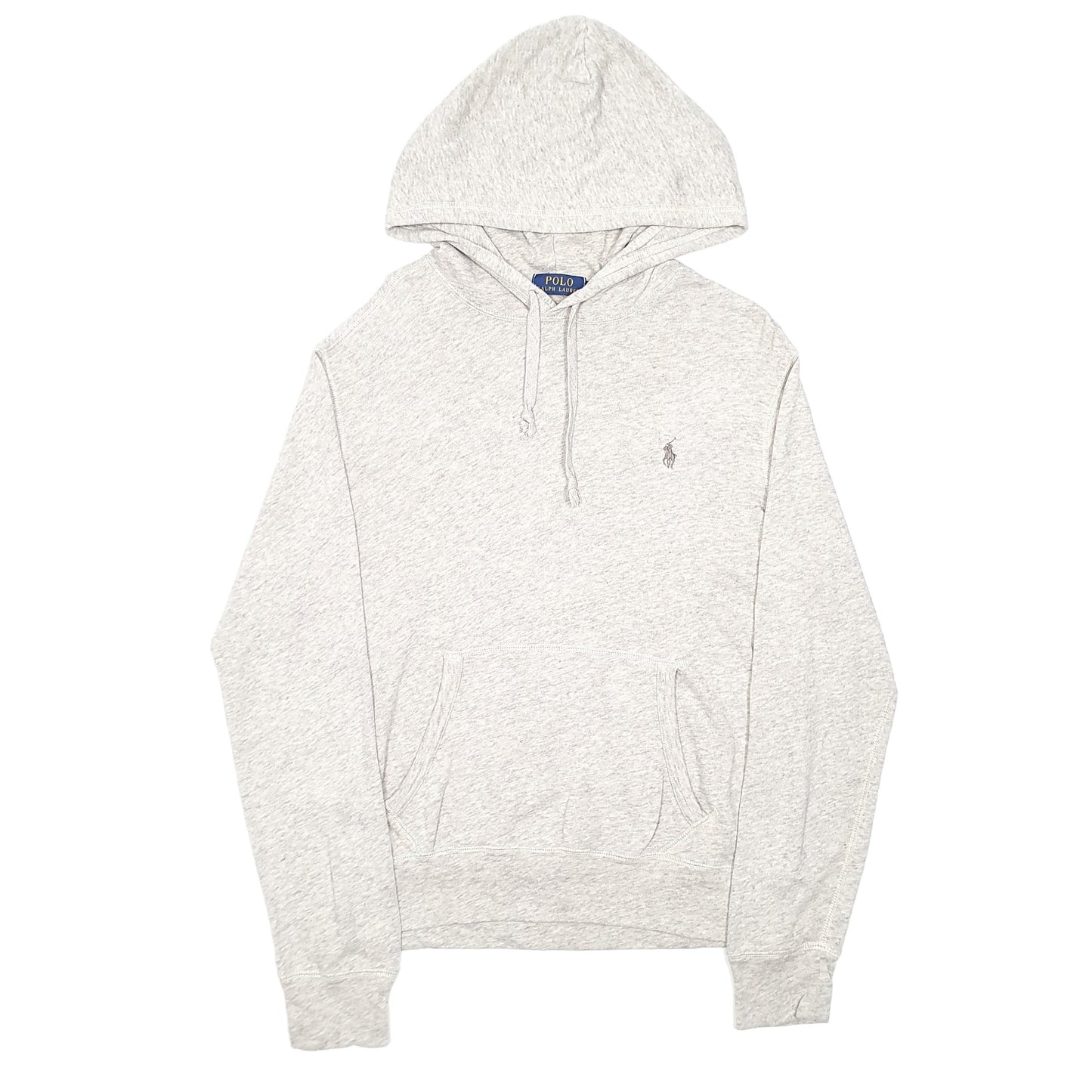 Mens Grey Polo Ralph Lauren Lightweight Hoodie Jumper