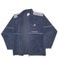 Mens Navy Adidas Track Sport Full Zip Jumper