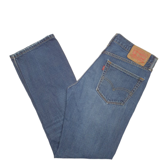 Mens Blue Levis  527 JeansW33 L32