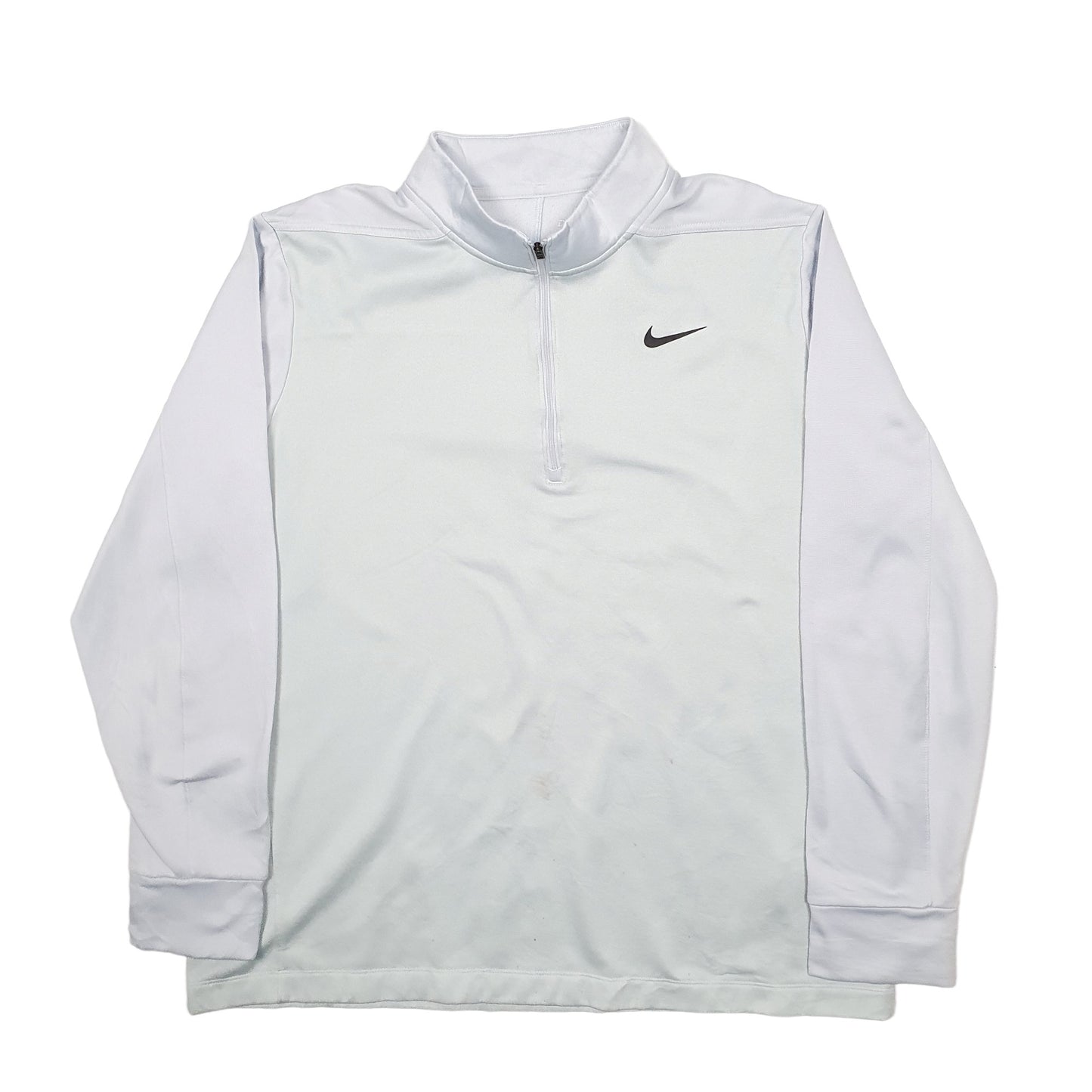 Mens Blue Nike Therma-Fit Quarter Zip Jumper