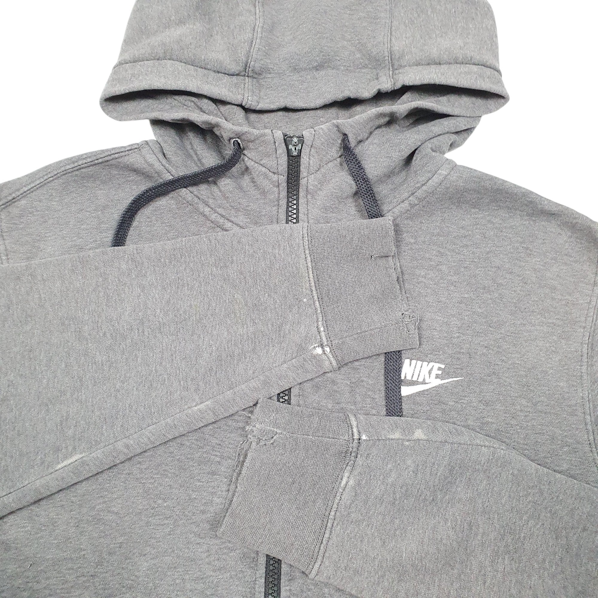 NWOT grey nike 2024 zipper hoodie!