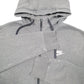 Mens Grey Nike Hoodie Full Zip Jumper