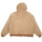 Mens Beige Dickies  Quarter Zip Coat