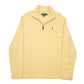 Mens Yellow Polo Ralph Lauren  Quarter Zip Jumper
