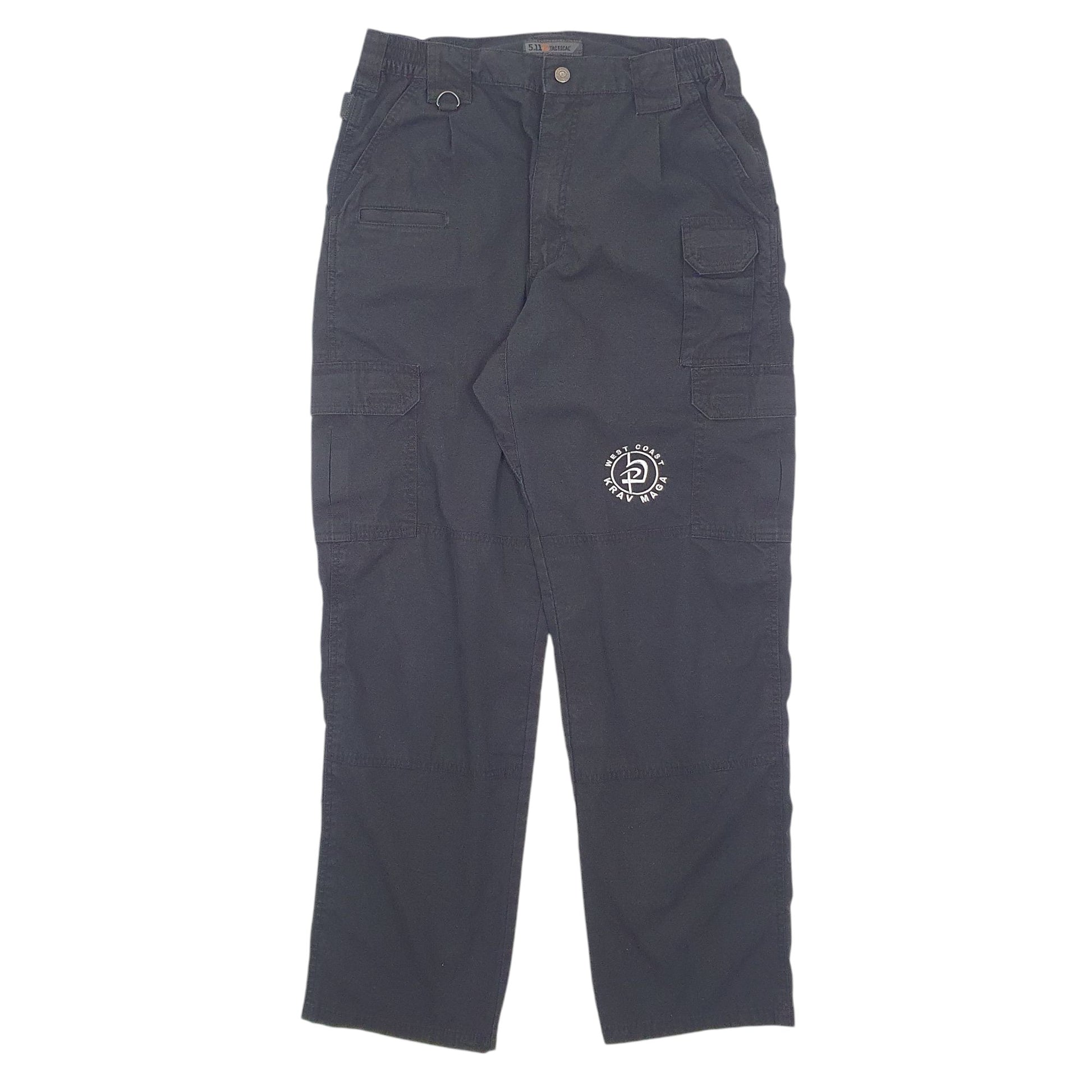 Mens Black 5.11 Tactical Workwear Cargo Trousers