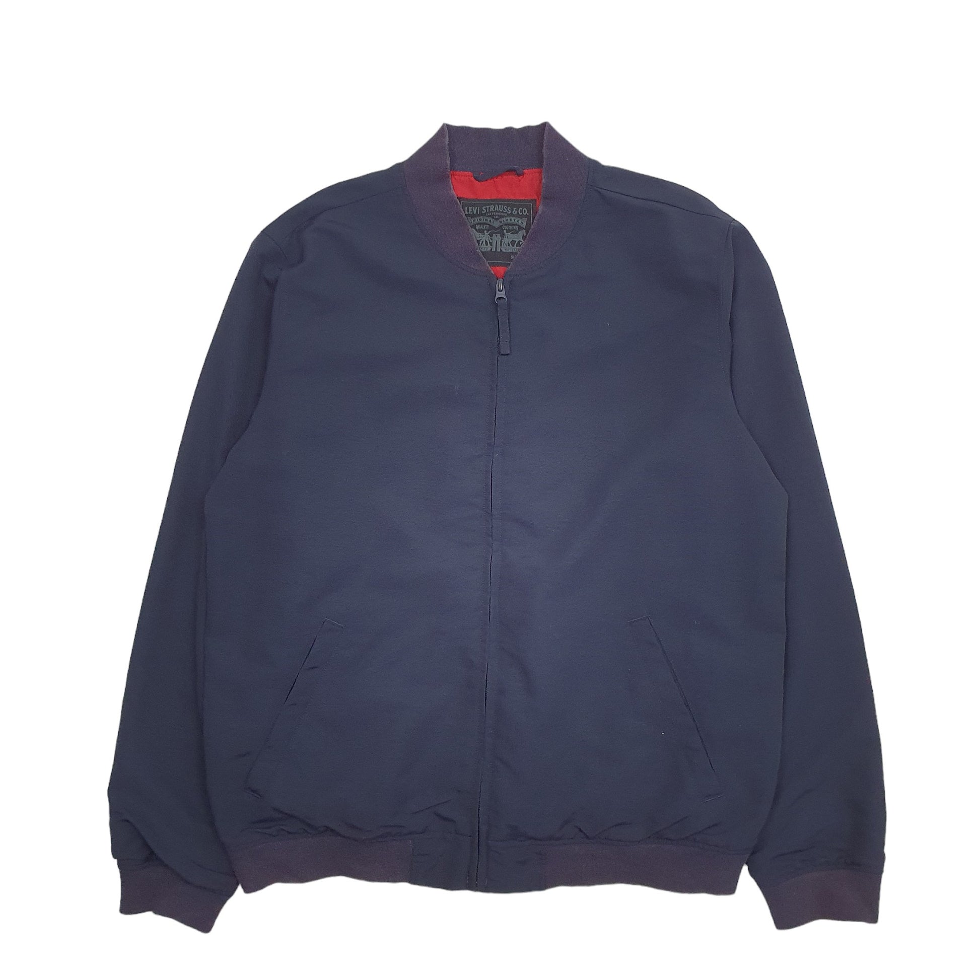 Mens Navy Levis   Coat