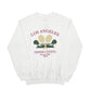 Mens White Hanes Los Angeles Crewneck Jumper