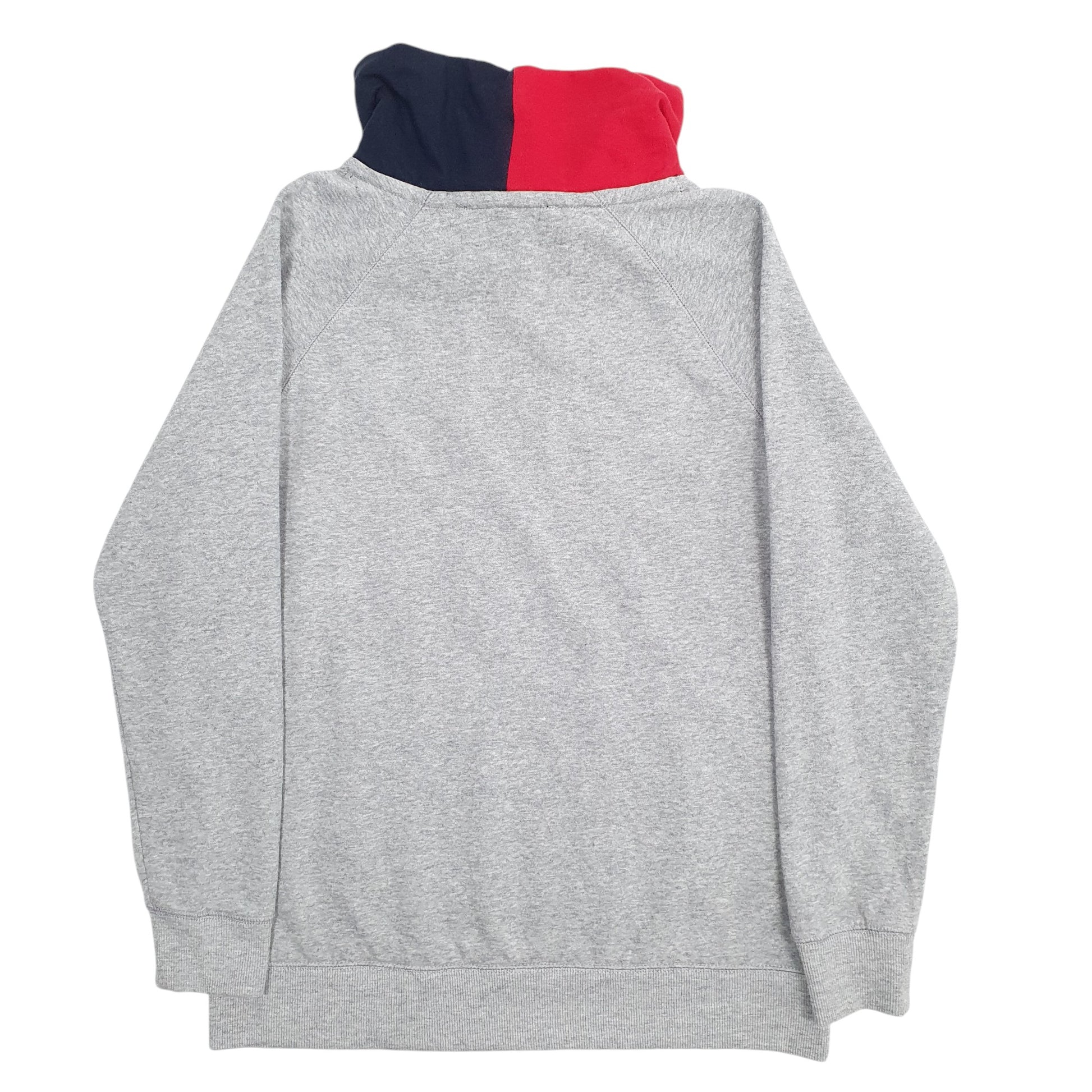 Mens Grey Tommy Hilfiger Turtleneck Crewneck Jumper