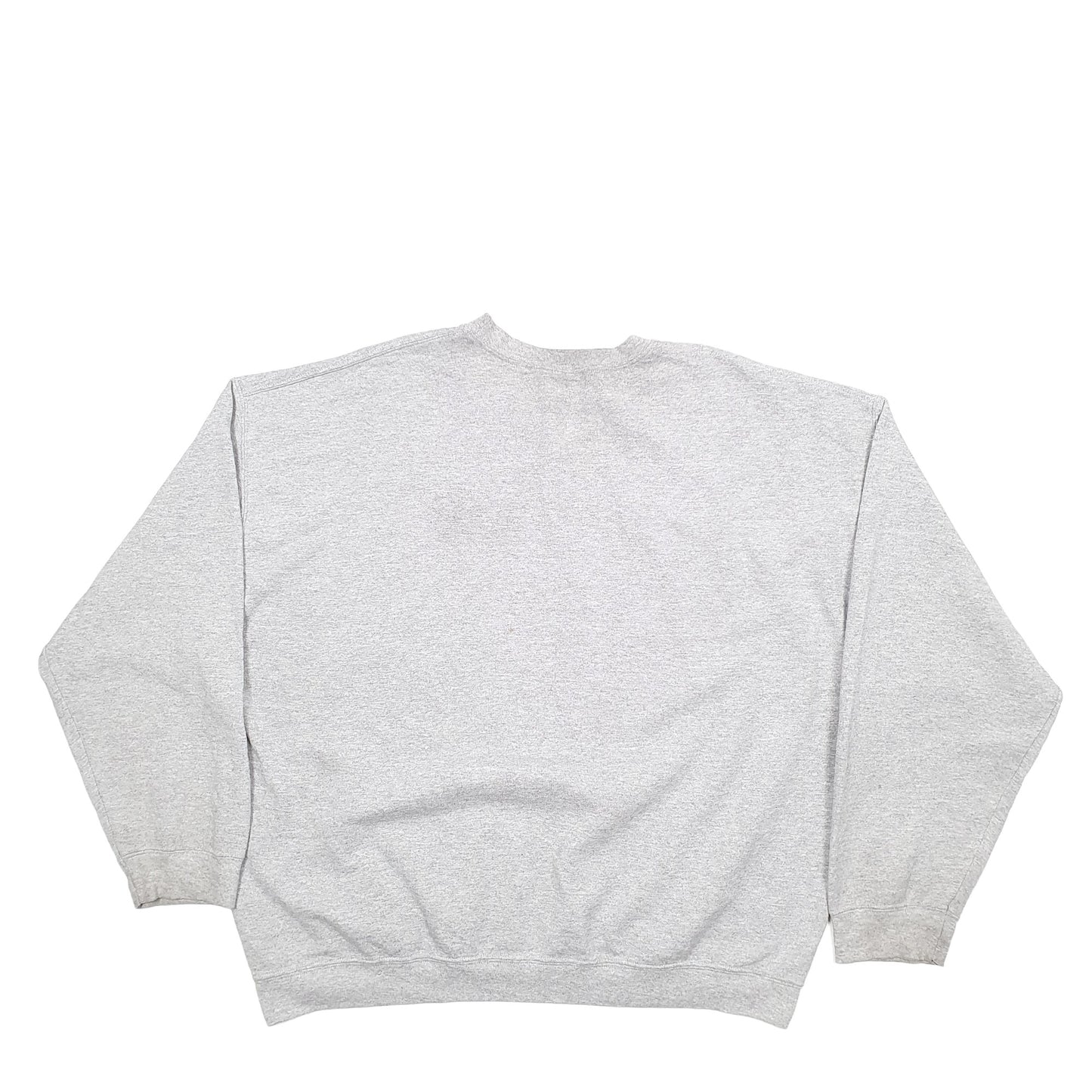 Mens Grey Gildan Miami Florida Spellout Crewneck Jumper