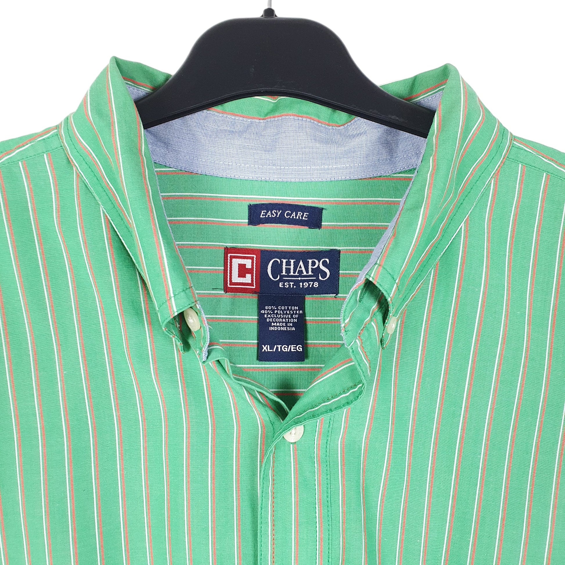 Mens Green Chaps  Long Sleeve Shirt