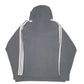 Mens Black Adidas Spellout Hoodie Jumper