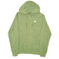 Mens Green Nike  Hoodie Jumper