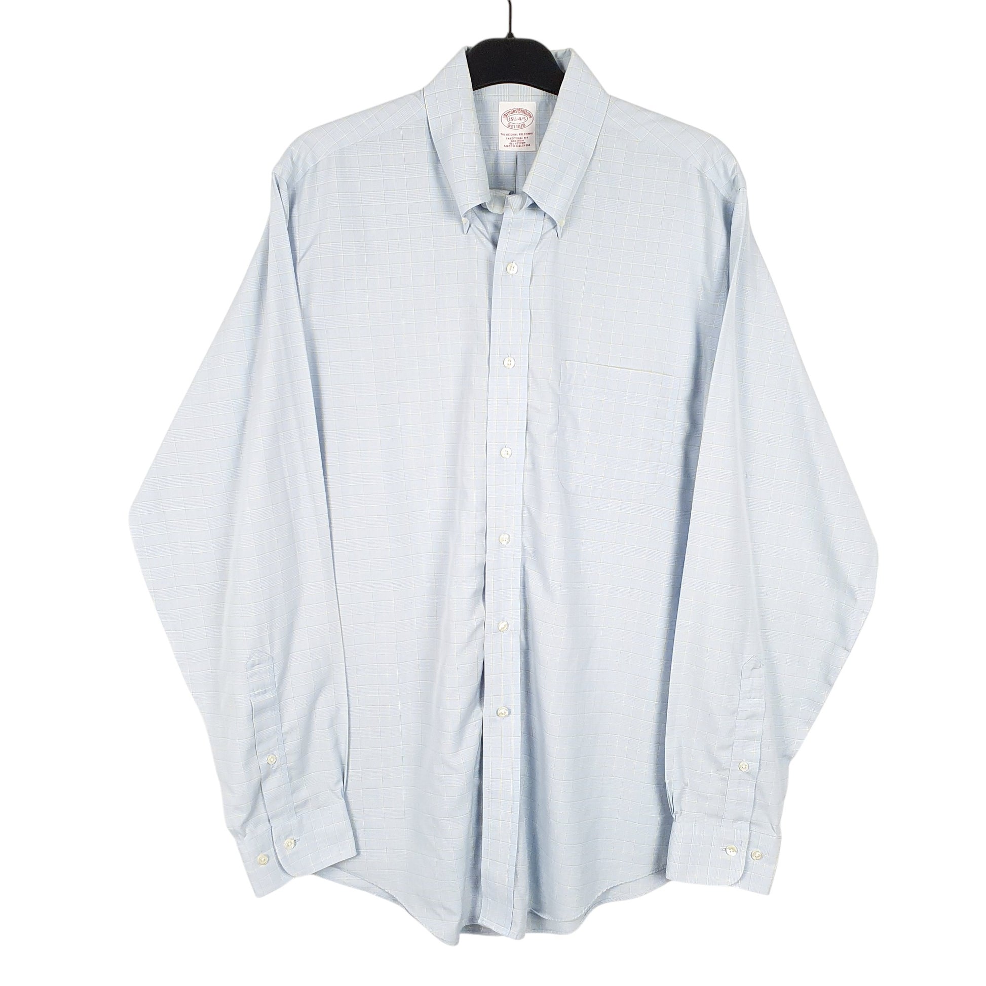 Mens Blue Brooks Brothers  Long Sleeve Shirt