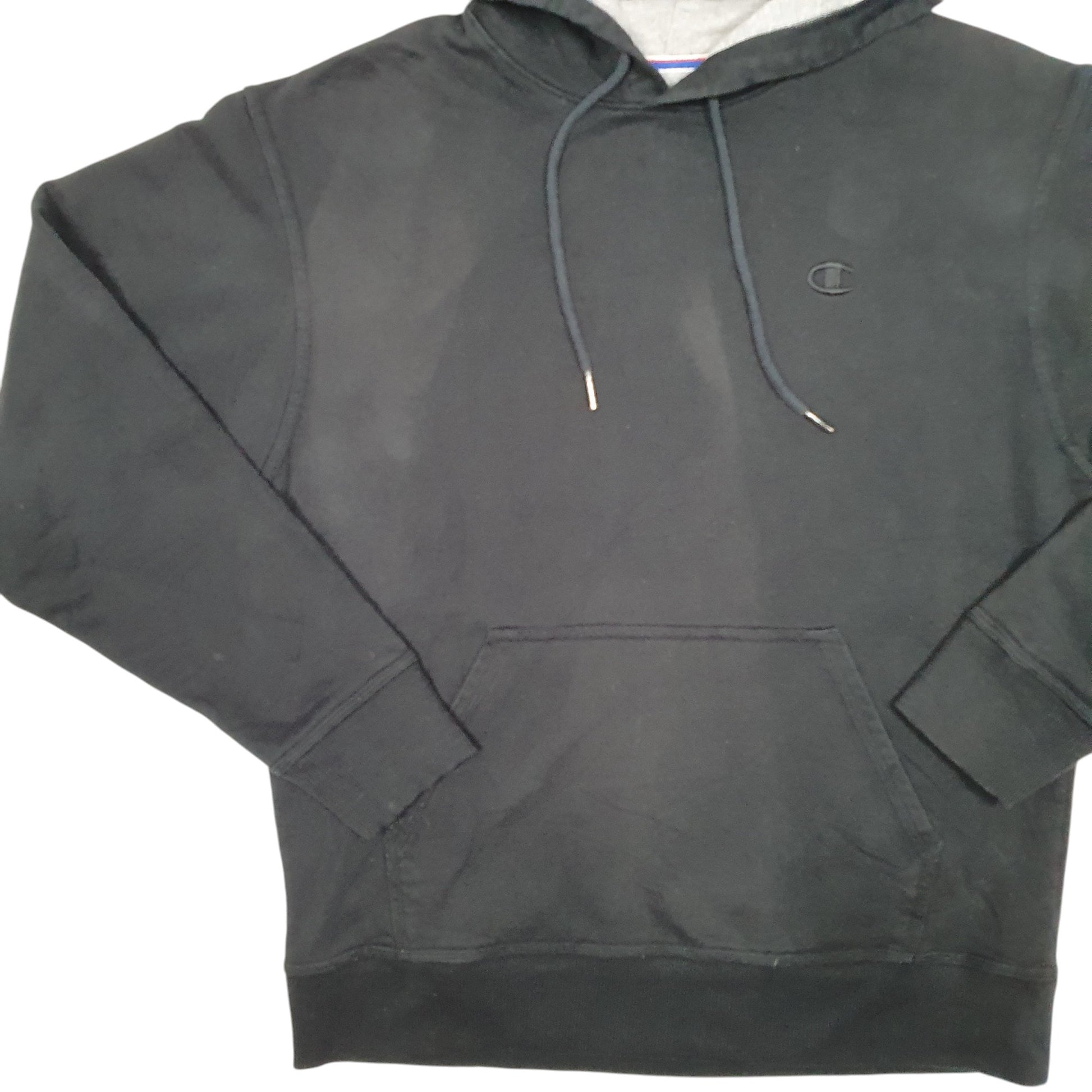 Mens Black Champion  Hoodie Jumper