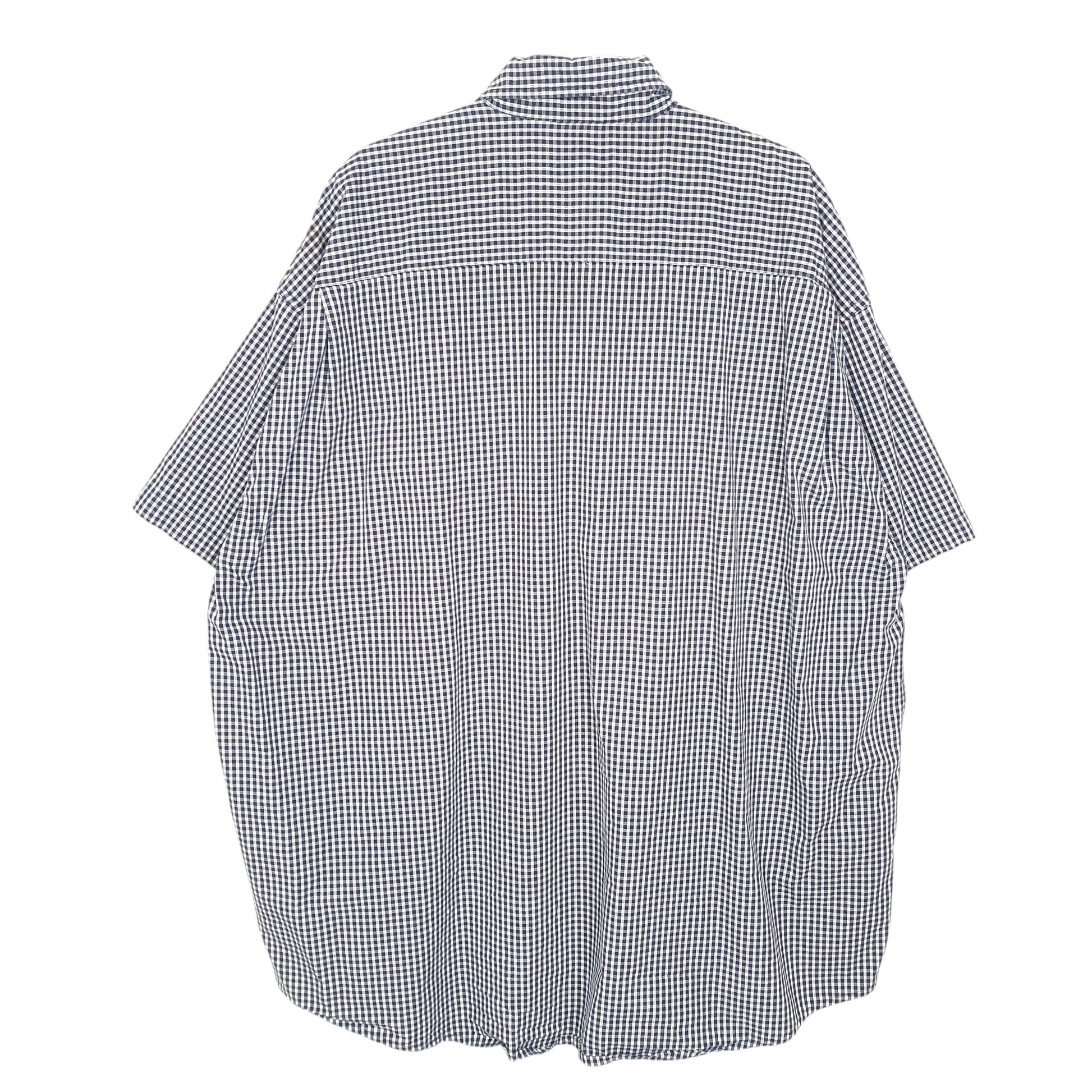 Mens Navy Wrangler  Short Sleeve Shirt