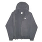 Mens Black Nike Hoodie Full Zip Jumper